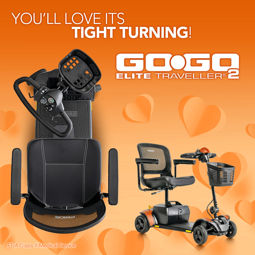 Pride GoGo Elite Traveller 2 Scooter - NextGen HME