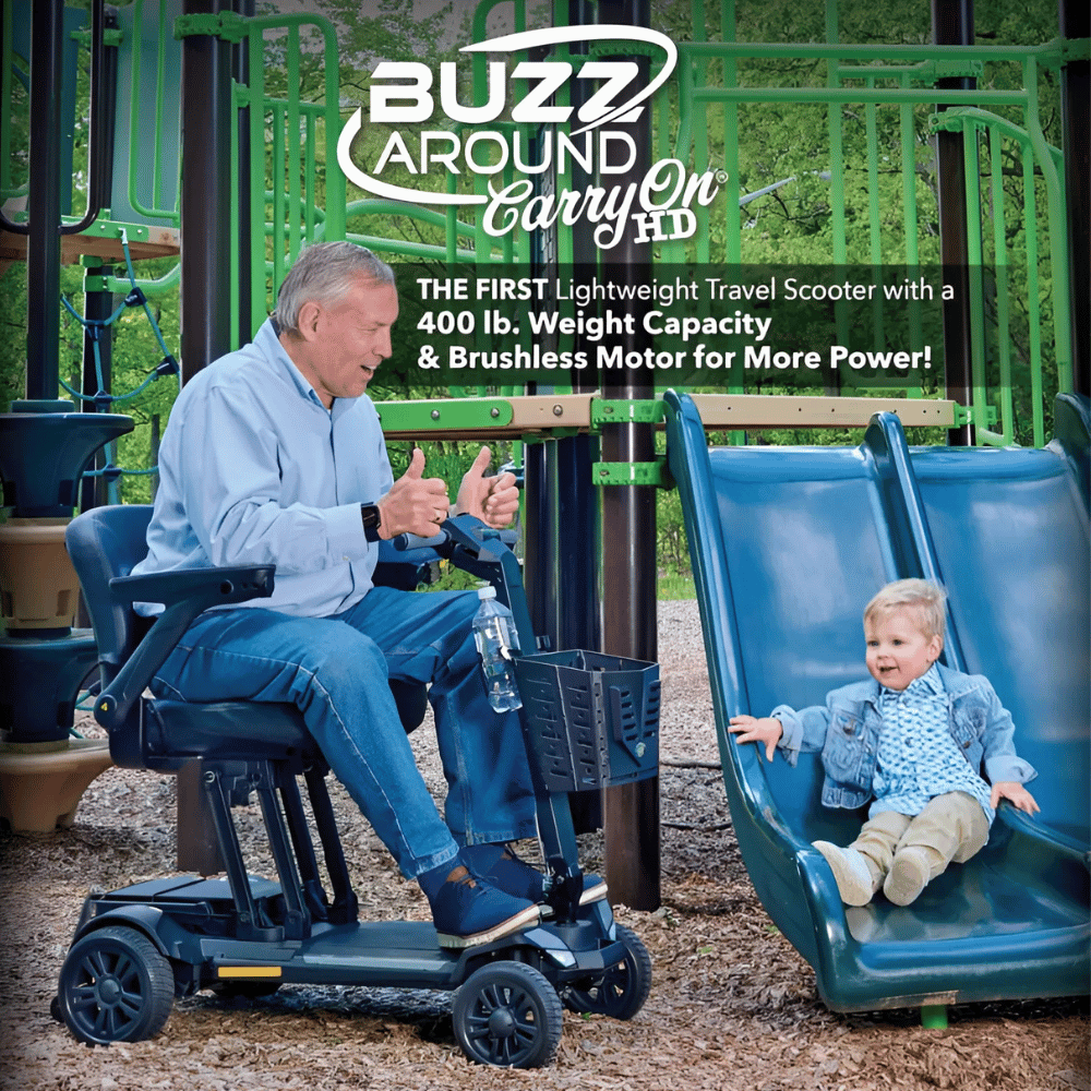 Golden Technologies Buzzaround CarryOn HD Power Scooter - NextGen HME