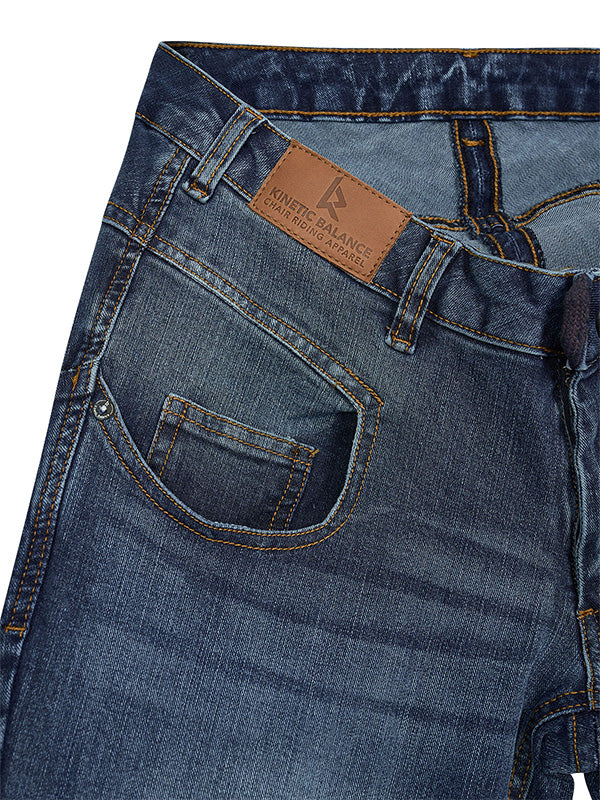Kinetic Balance Mens Slim Fit Jeans | Magnetic Closure - NextGen HME