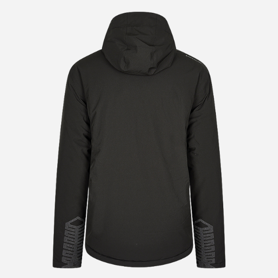 Kinetic Balance QT Winter Jacket - black color rear view.