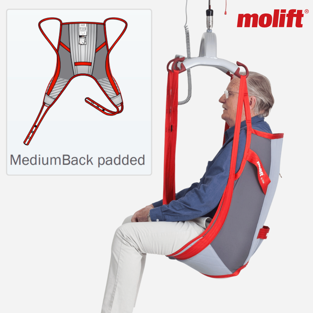 Molift RgoSling MediumBack Padded Lift Sling - NextGen HME