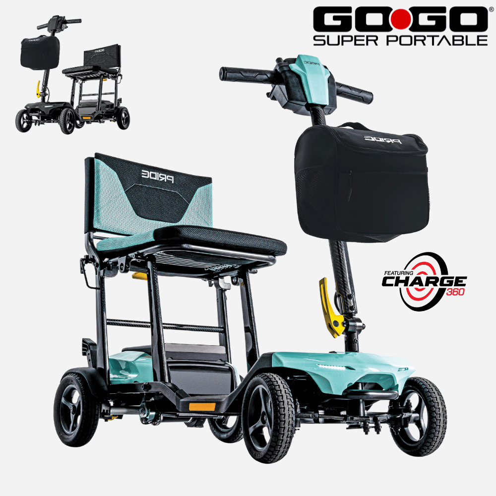 Pride GoGo Super Portable Power Scooter - NextGen HME