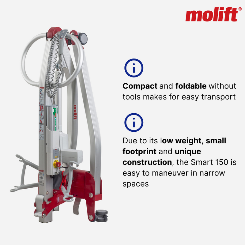 Molift Smart 150 Portable Patient Lift - NextGen HME