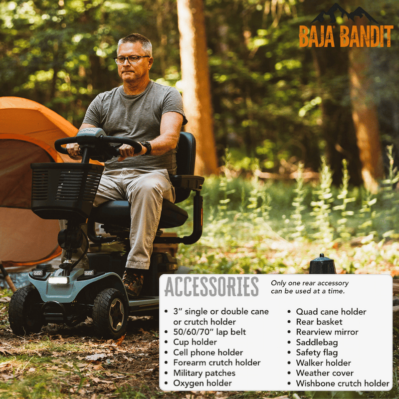 Pride Mobility Baja Bandit Off Road Power Scooter - NextGen HME