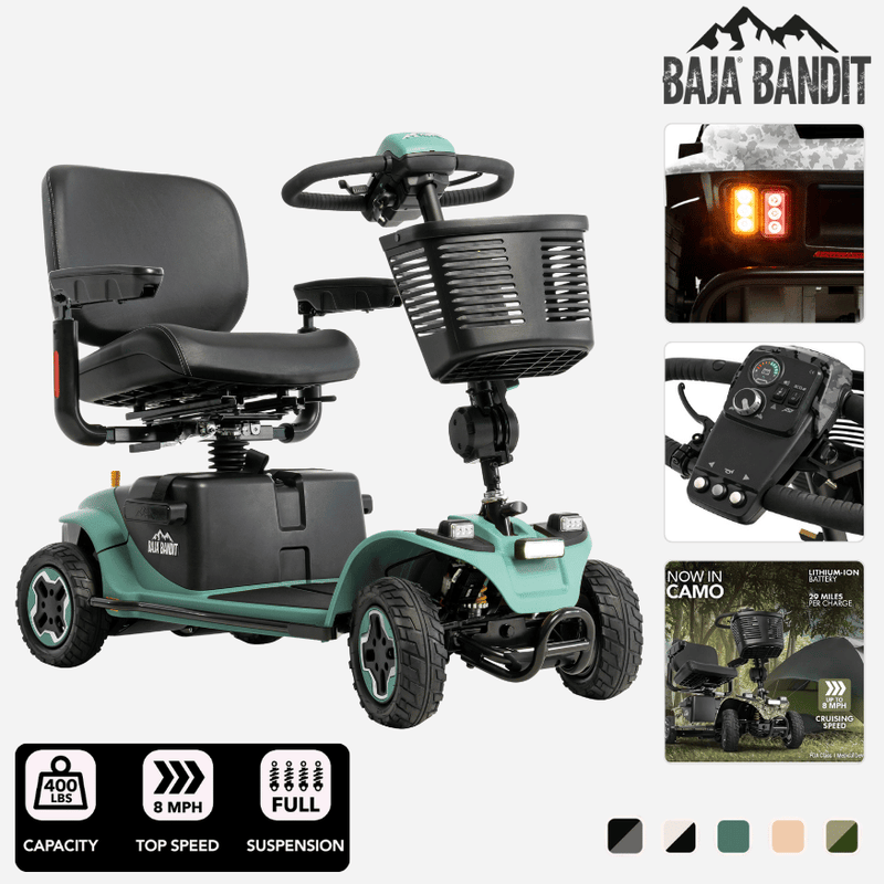 Pride Mobility Baja Bandit Off Road Power Scooter - NextGen HME