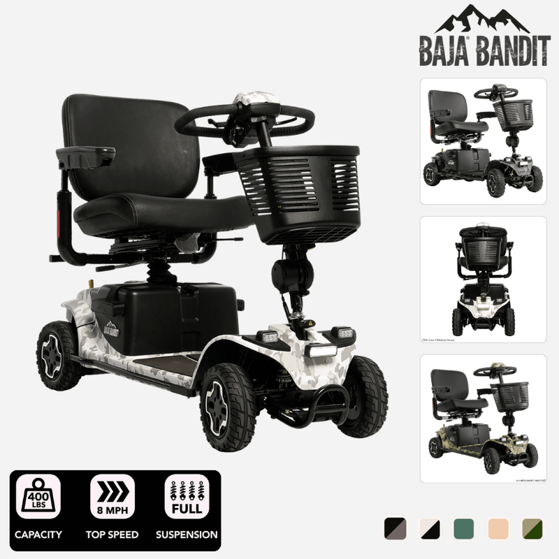 Pride Mobility Baja Bandit Off Road Power Scooter - NextGen HME