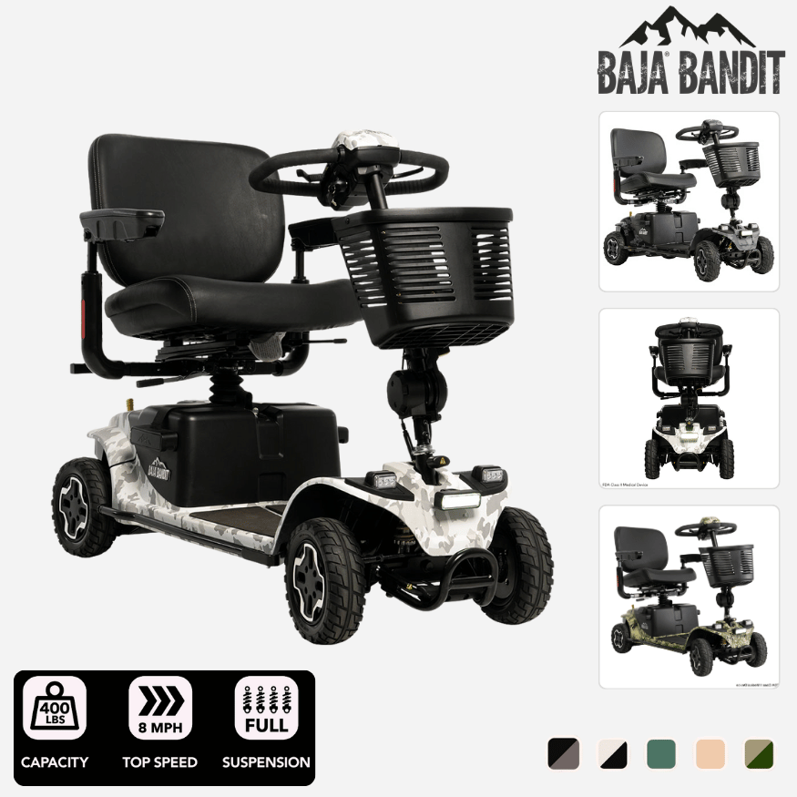 Pride Mobility Baja Bandit Off Road Power Scooter - NextGen HME