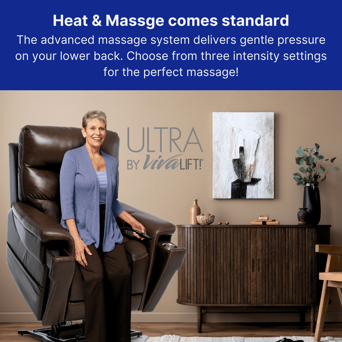 Pride Mobility Vivalift! Ultra Best Selling Power Lift Chair Recliner - NextGen HME