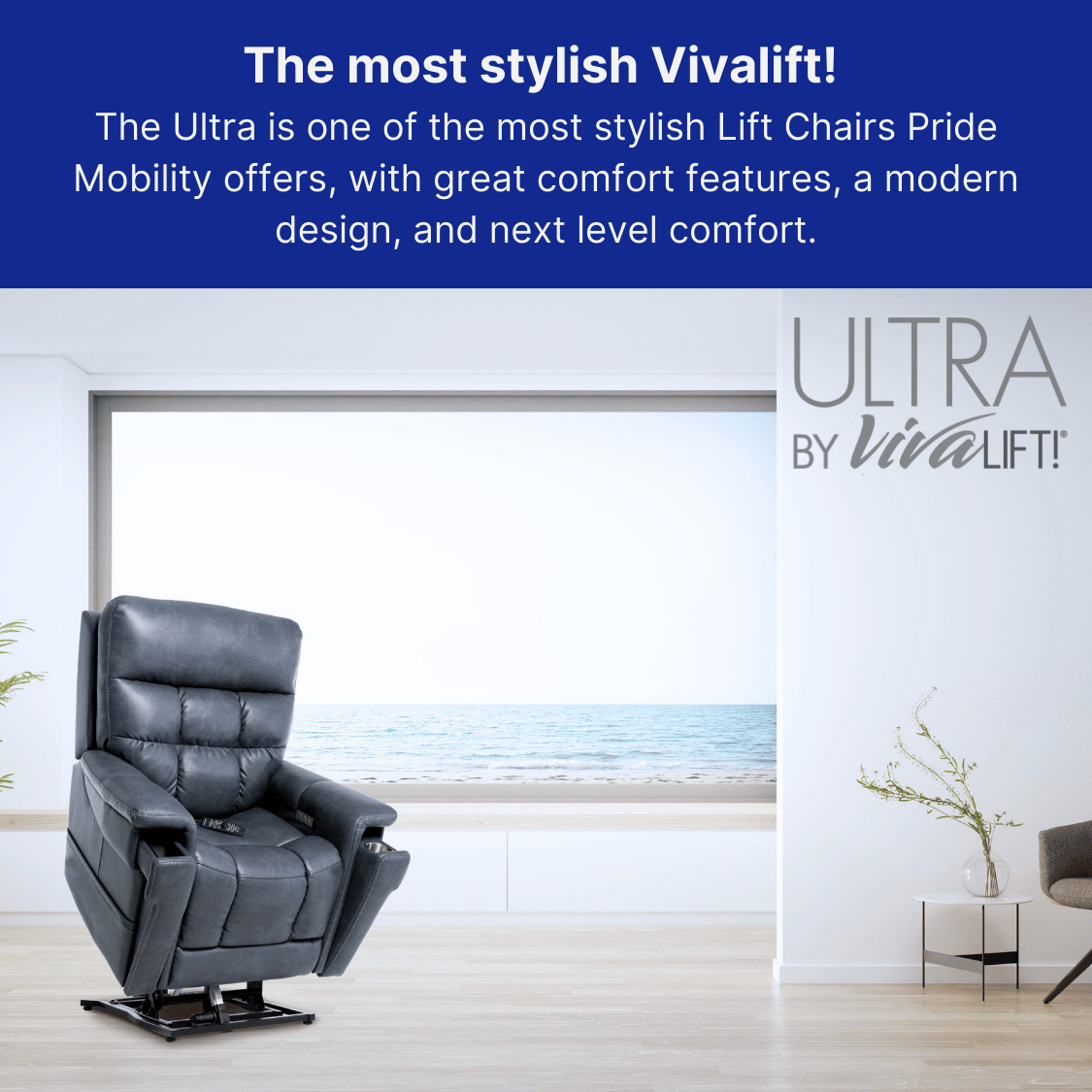Pride Mobility Vivalift! Ultra Best Selling Power Lift Chair Recliner - NextGen HME
