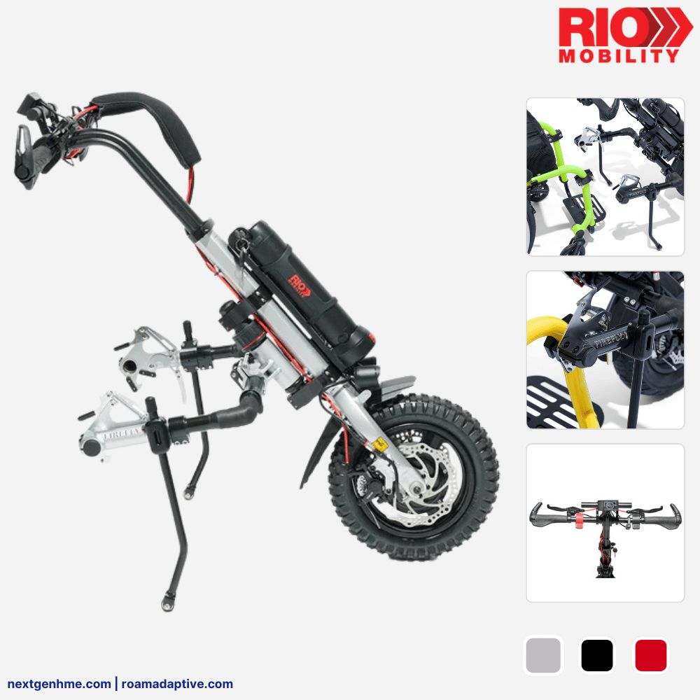 Firefly 2.5 Wheelchair Power Assist with multiple speeds, long range battery & digital display - NextGen HME