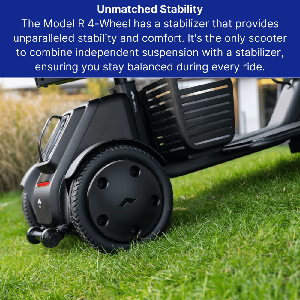 WHILL Model Ri 4-Wheel Power Scooter - NextGen HME