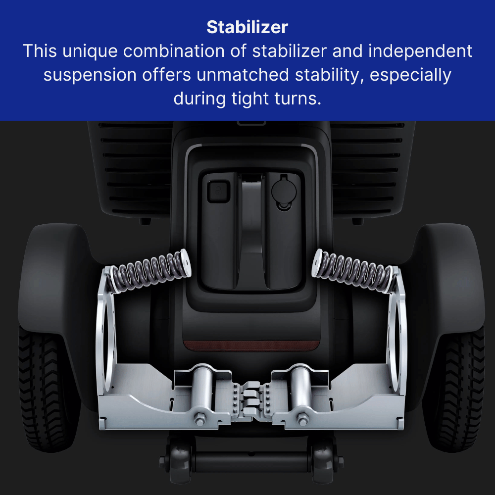 WHILL Model Ri 4-Wheel Power Scooter - NextGen HME