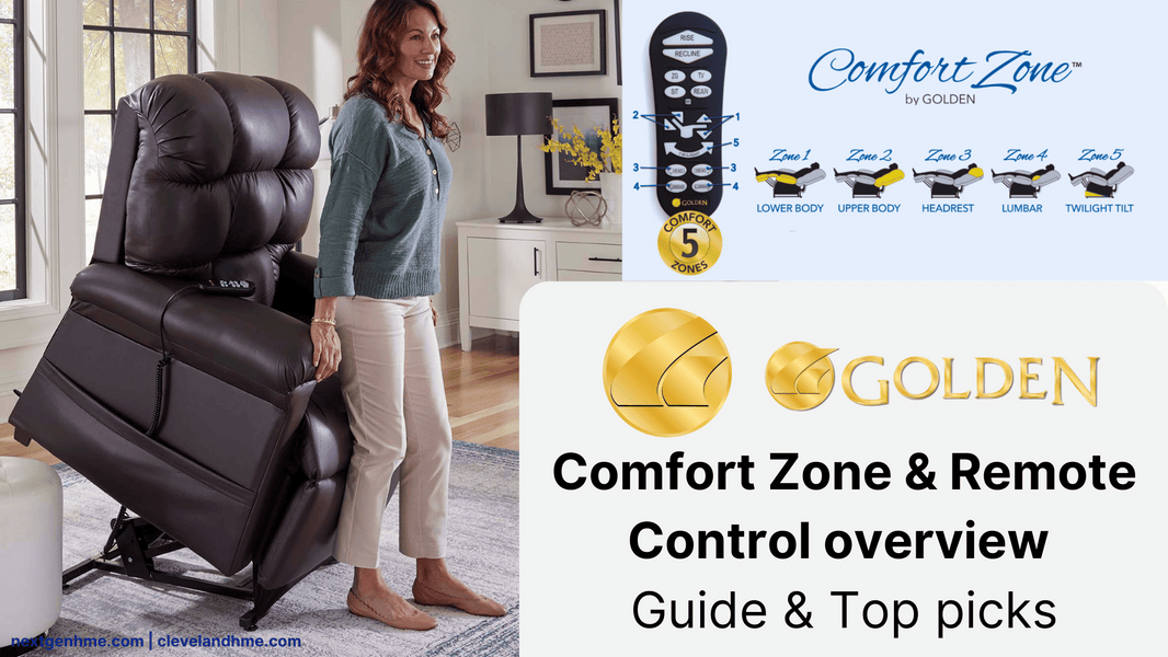 Golden Tech Lift Chair Comfort Zones & Remote Features: Explained
