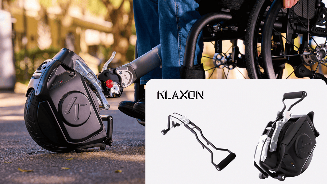 Introducing the Klaxon Twist Power Assist - new to Etac & Ki Mobility