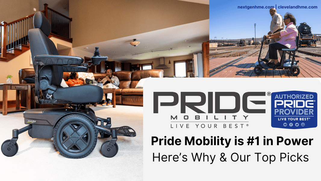 5 Reasons Why Pride Mobility is the #1 Power Scooter and Powerchair Brand in the US