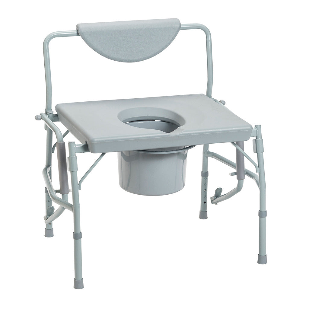 Deluxe Bariatric Drop-Arm Commode - NextGen HME