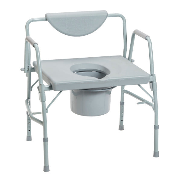 Deluxe Bariatric Drop-Arm Commode - NextGen HME