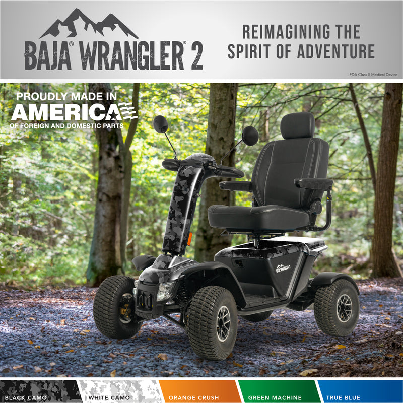 Baja Wrangler 2 Off Road Power Scooter - NextGen HME