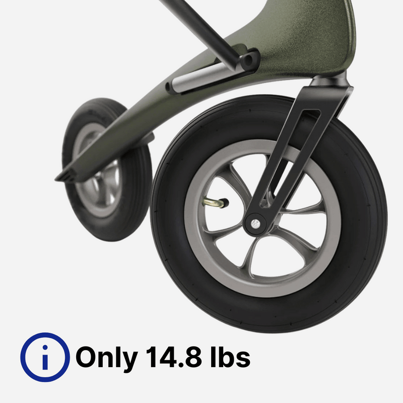 ByAcre Carbon Overland Carbon Fiber Rollator - NextGen HME