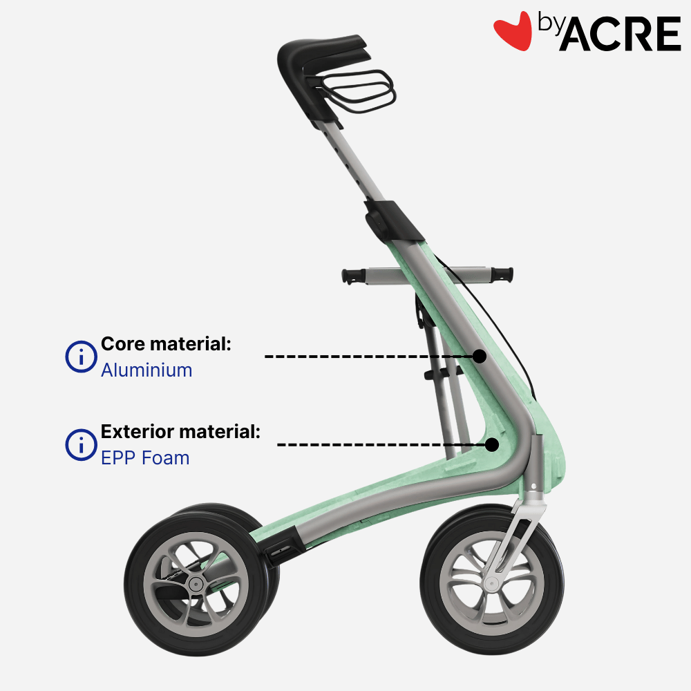 ByAcre Nordic Pioneer Ultralight Rollator - NextGen HME