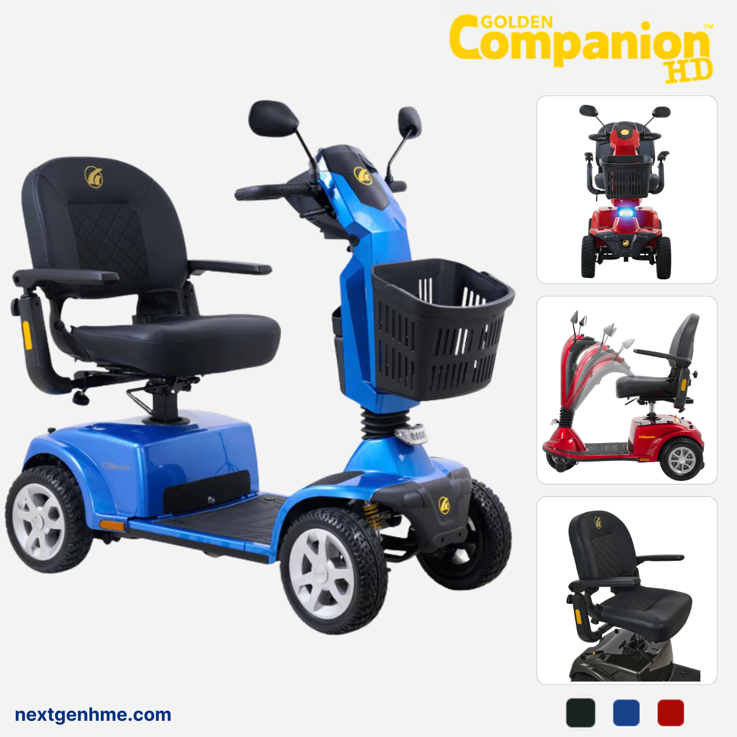Golden Companion 4-Wheel Heavy-Duty