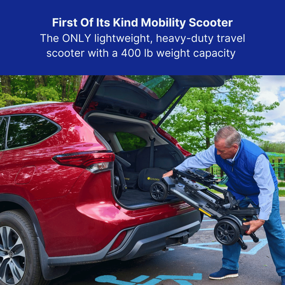 Golden Technologies Buzzaround CarryOn HD Power Scooter - NextGen HME