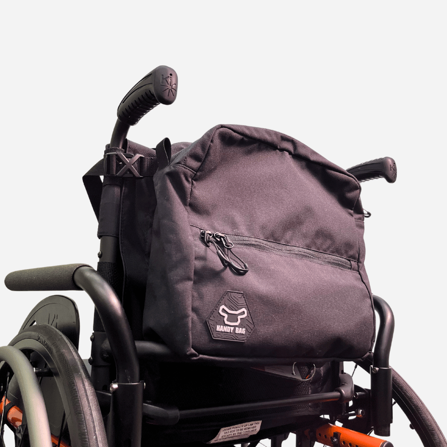 Wheelchair backrest bag X