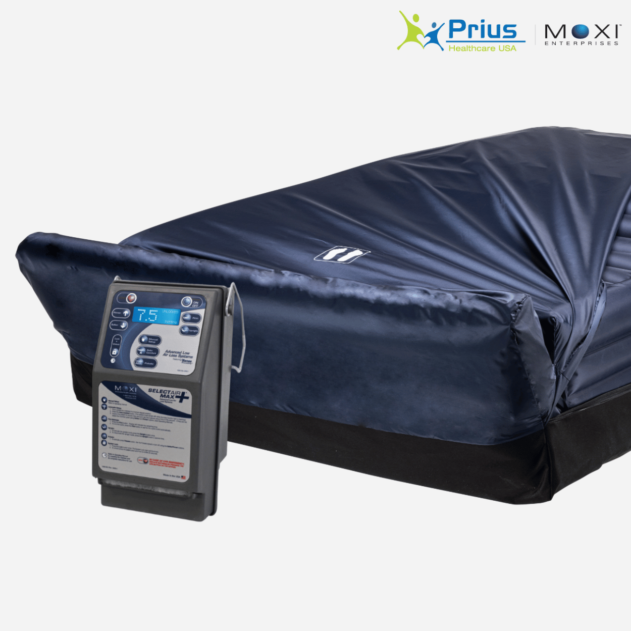 MOXI Select Air MAX+ Low Air Loss Mattress Replacement System