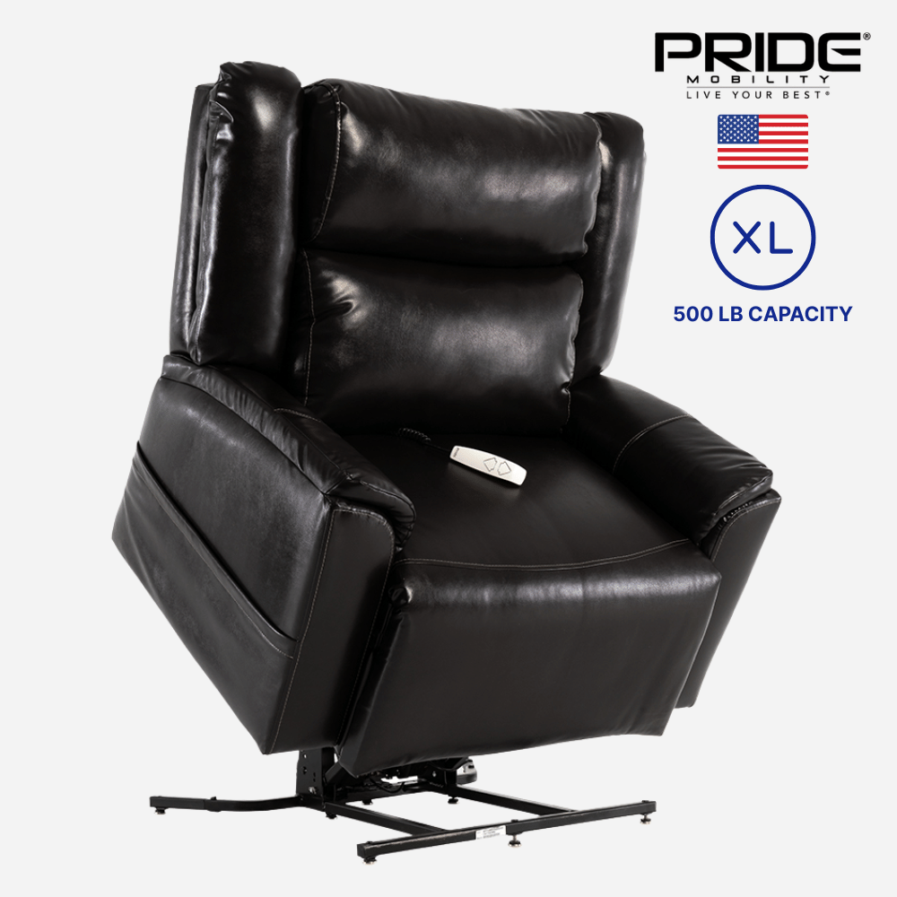 Pride Mobility Sitting Pretty Evolution Lift Chair Extra Large Bariatric 500 lbs Weight Capacity - NextGen HME