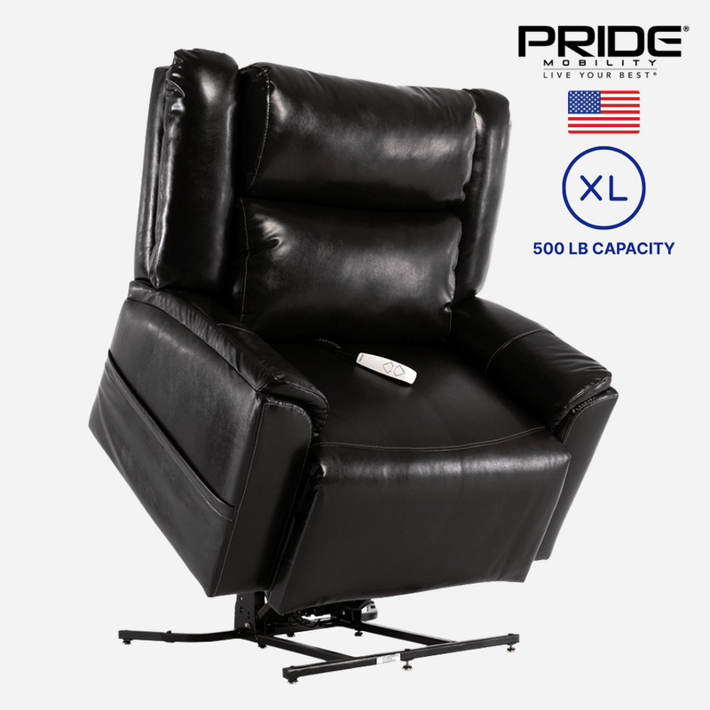 Pride Mobility Sitting Pretty Evolution Lift Chair Extra Large Bariatric 500 lbs Weight Capacity - NextGen HME