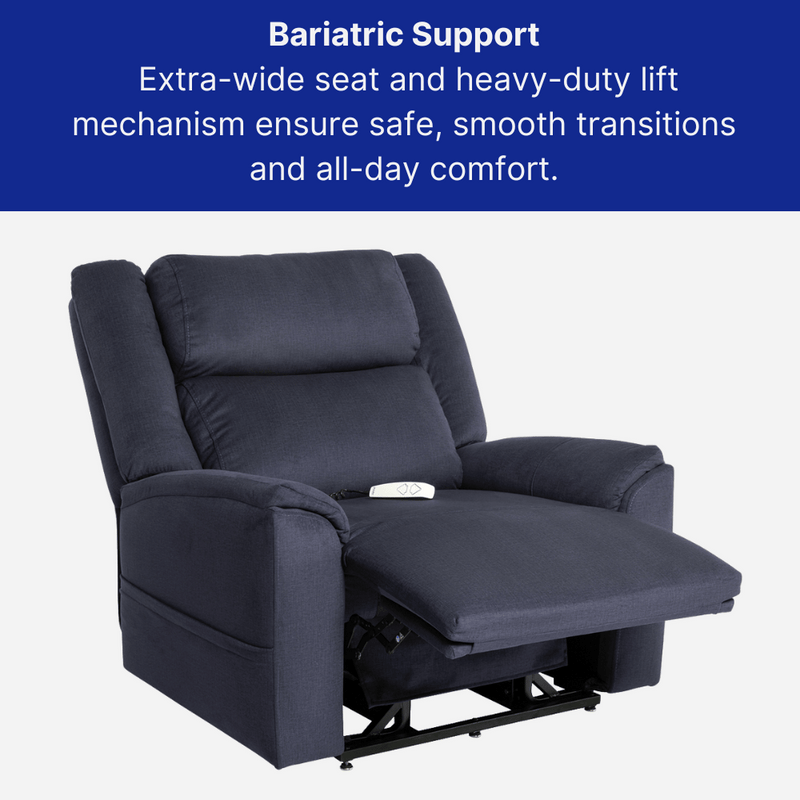 Pride Mobility Sitting Pretty Evolution Lift Chair Extra Large Bariatric 500 lbs Weight Capacity - NextGen HME
