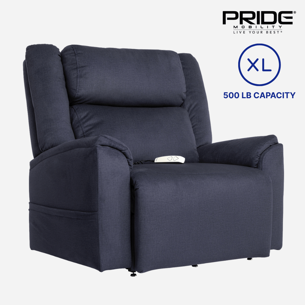 Pride Mobility Sitting Pretty Evolution Lift Chair Extra Large Bariatric 500 lbs Weight Capacity - NextGen HME