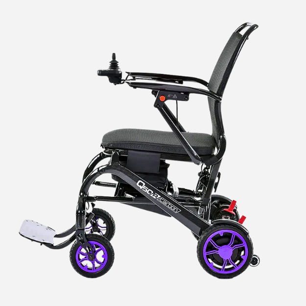 QUICKIE q50 R Carbon Fiber Portable Wheelchair - NextGen HME