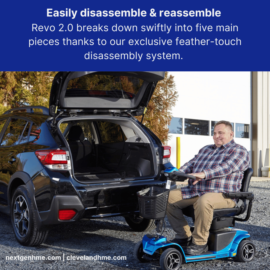 Revo 2.0 4-Wheel Power Scooter - NextGen HME