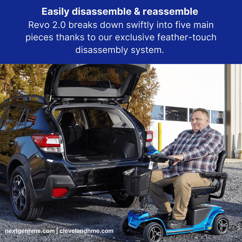 Revo 2.0 4-Wheel Power Scooter - NextGen HME