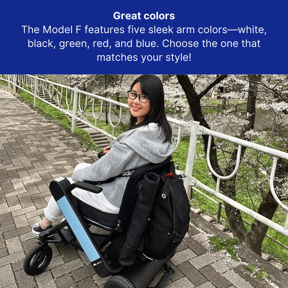 WHILL F Folding Travel Friendly Power Wheelchair - NextGen HME