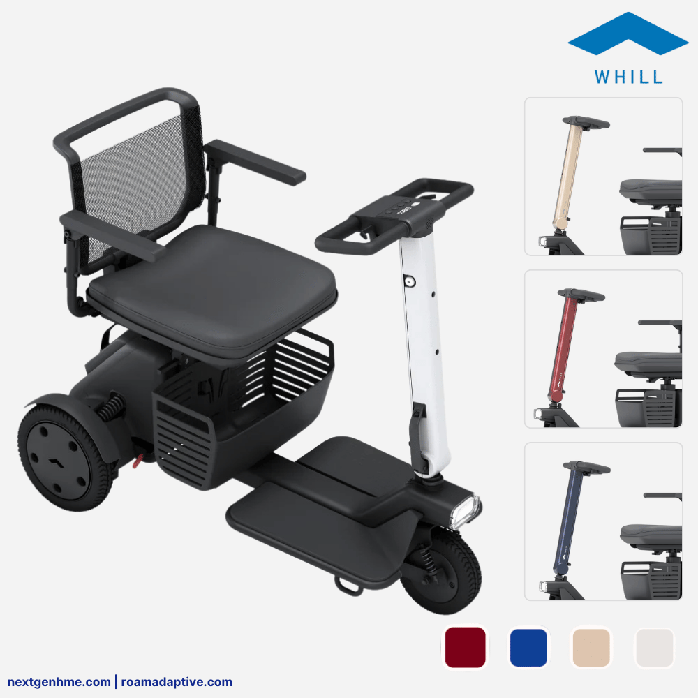 WHILL Model Ri 3-Wheel Power Scooter - NextGen HME