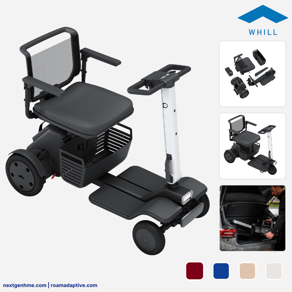 WHILL Model Ri 4-Wheel Power Scooter - NextGen HME
