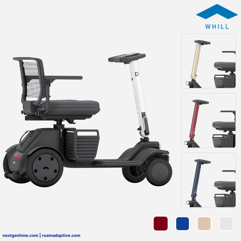 WHILL Model Ri 4-Wheel Power Scooter - NextGen HME