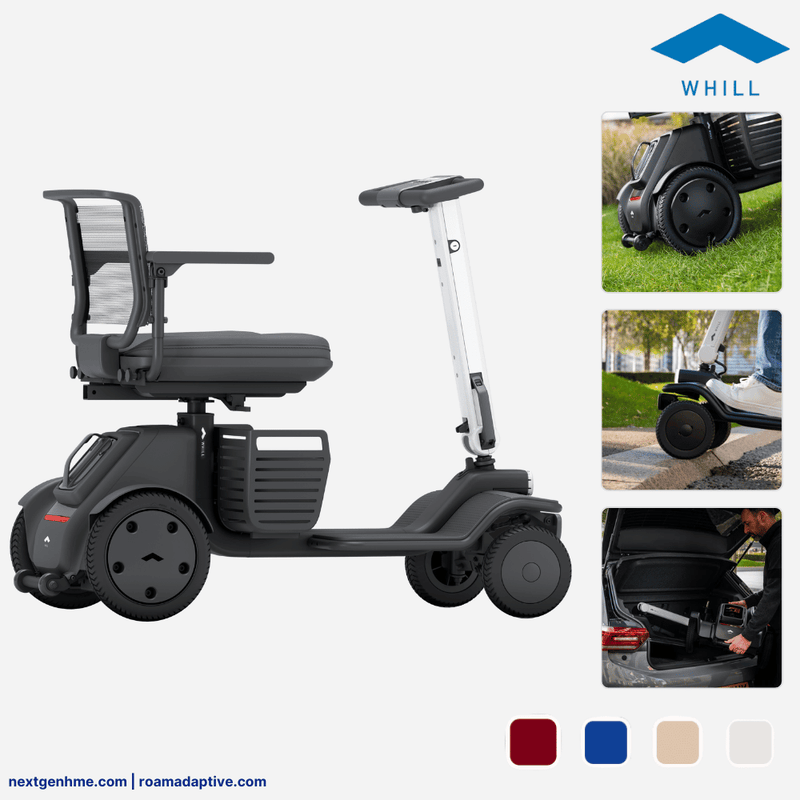 WHILL Model Ri 4-Wheel Power Scooter - NextGen HME