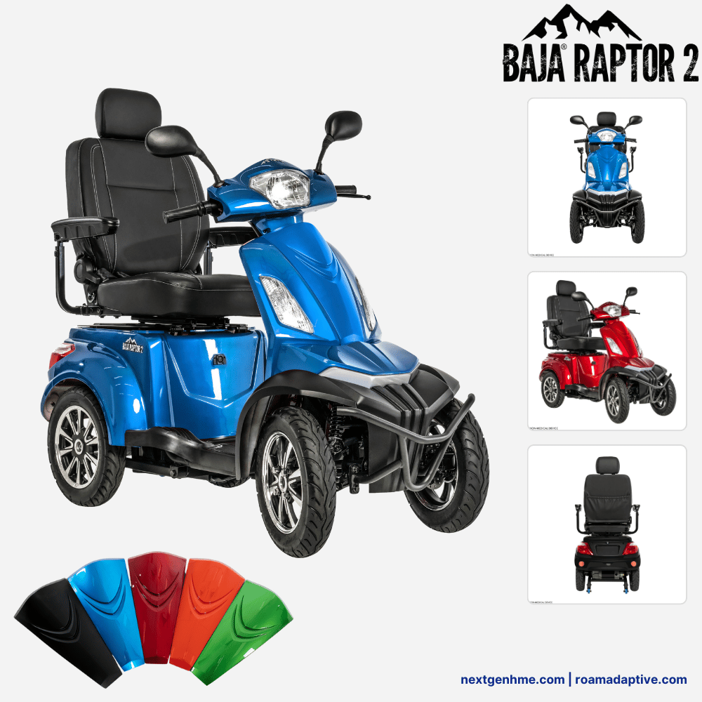 Baja Raptor 2 4-Wheel Scooter