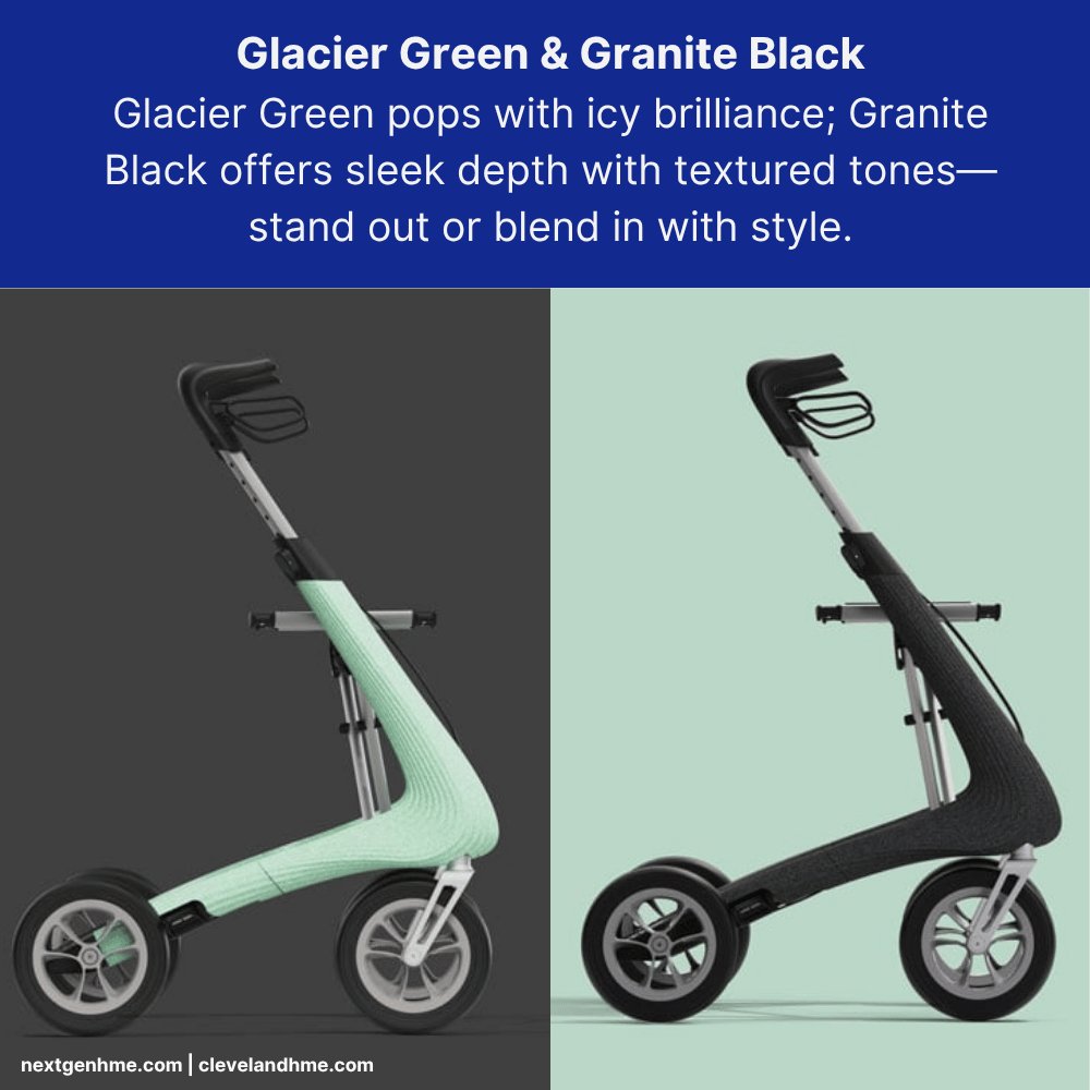 ByAcre Nordic Pioneer Ultralight Rollator - NextGen HME