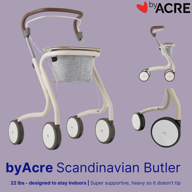 ByAcre Scandinavian Butler Rollator - NextGen HME