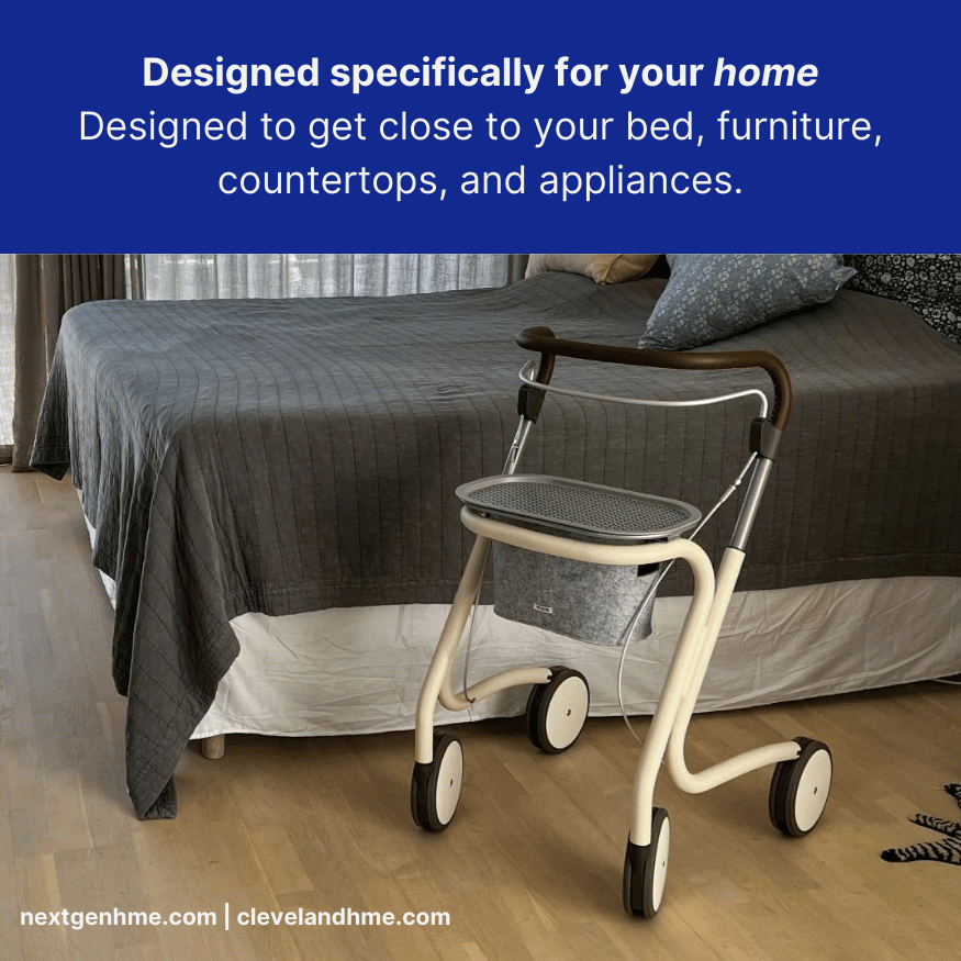 ByAcre Scandinavian Butler Rollator - NextGen HME