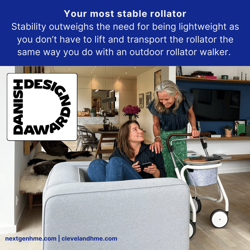 ByAcre Scandinavian Butler Rollator - NextGen HME