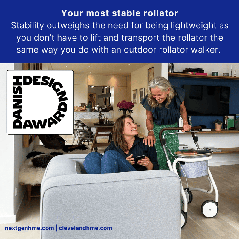 ByAcre Scandinavian Butler Rollator - NextGen HME