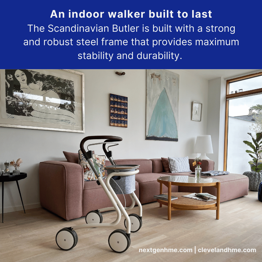 ByAcre Scandinavian Butler Rollator - NextGen HME