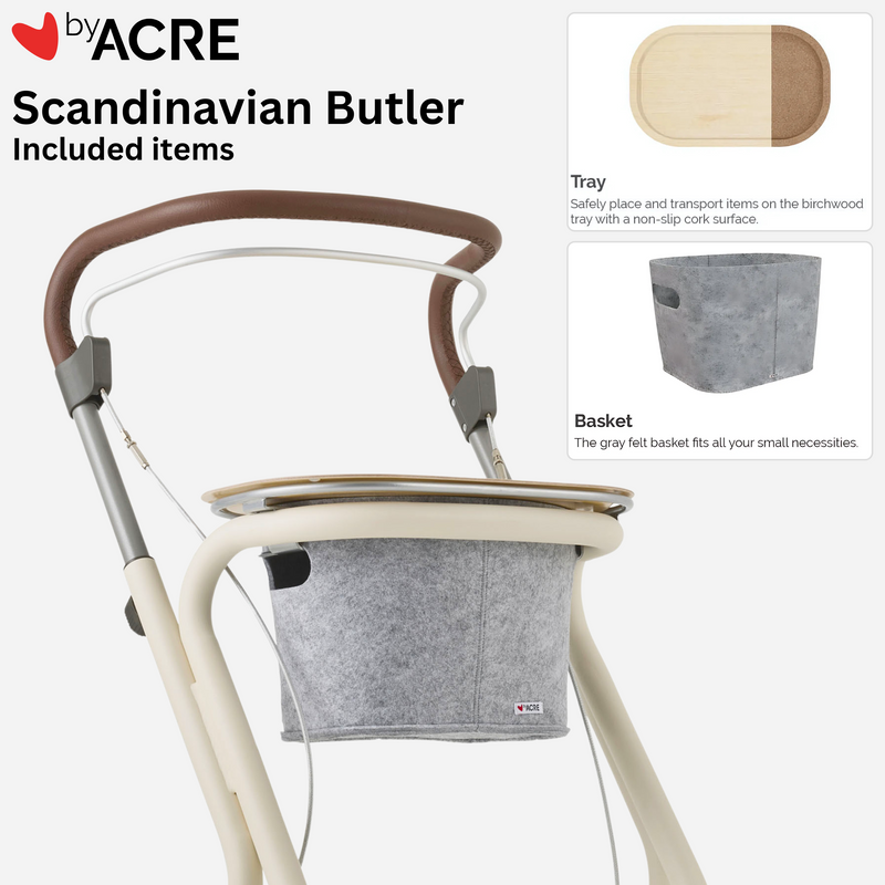 ByAcre Scandinavian Butler Rollator - NextGen HME
