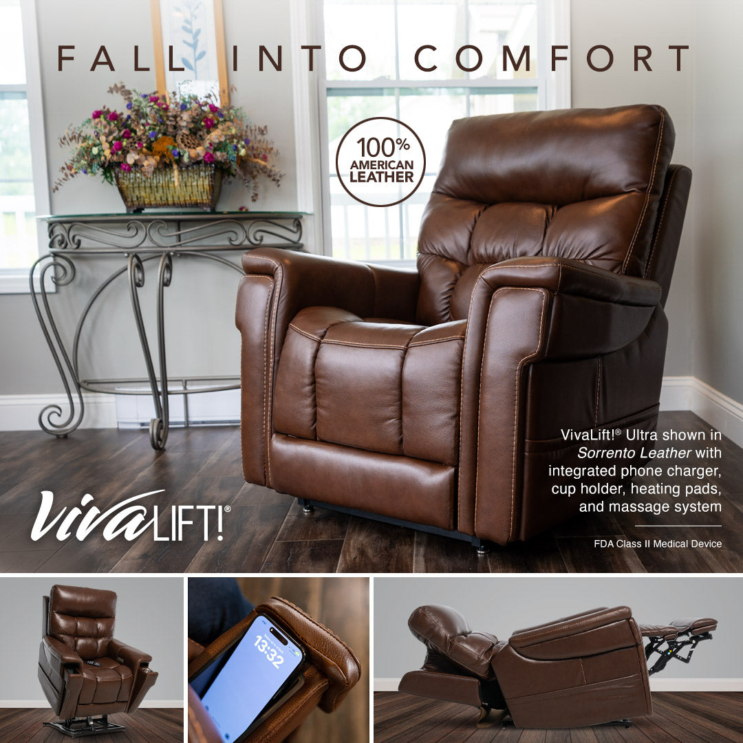 Pride Mobility Vivalift! Ultra Best Selling Power Lift Chair Recliner