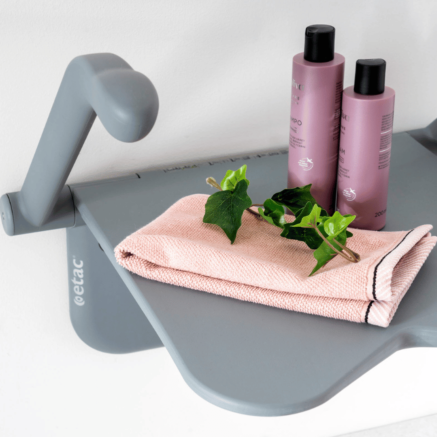 Etac Relax Fixed, Folding Shower Seat - NextGen HME